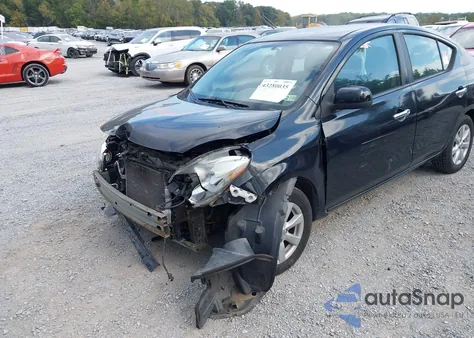 2013 Nissan Versa 1.6 Sl z USA, uszkodzony, nr VIN 3N1CN7AP3DL819308